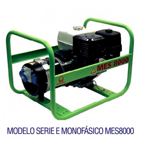 GENERADOR INVERTER DE GASOLINA Y DIÉSEL MONOFÁSICOS SERIE-E PRAMAC