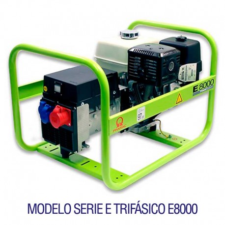 GENERADOR GASOLINA Y DIÉSEL TRIFÁSICOS INVERTER SERIE-E PRAMAC