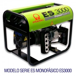 GENERADOR MONOFÁSICO GASOLINA INVERTER SERIE-ES PRAMAC