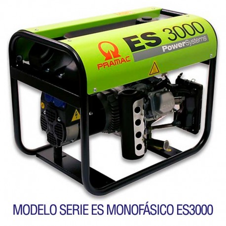 GENERADOR MONOFÁSICO GASOLINA INVERTER SERIE-ES PRAMAC