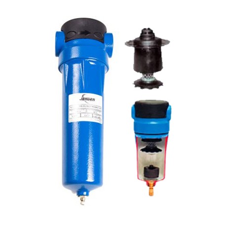 FILTRO SEPARADOR CICLÓNICO DE CONDENSADOS JENDER VARIAS MEDIDAS