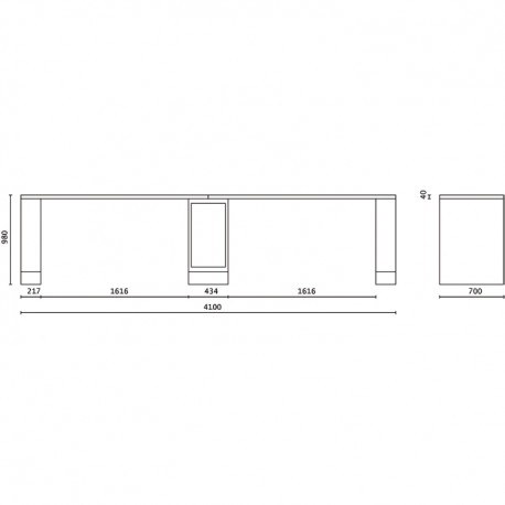 Planos mueble Beta C55 PRO