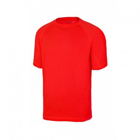 CAMISETA TÉCNICA MANGA CORTA COLOR ROJO REF.5010 VELILLA