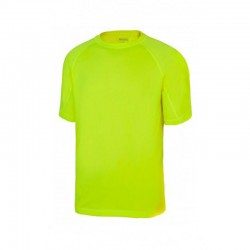 CAMISETA TÉCNICA MANGA CORTA COLOR AMARILLO REF.5010 VELILLA