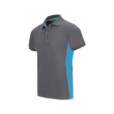 POLO BICOLOR RAYA CORTA LARGA REF.105505 VELILLA