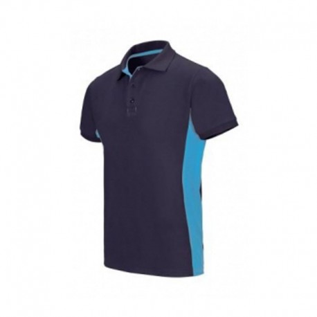 POLO BICOLOR RAYA CORTA LARGA REF.105505 VELILLA