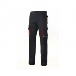 PANTALÓN STRETCH BIC. NEGRO/ROJO VARIAS TALLAS 103024S