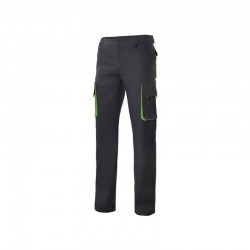 PANTALÓN STRETCH BIC. NEGRO/VERDE LIMA VARIAS TALLAS 103024S