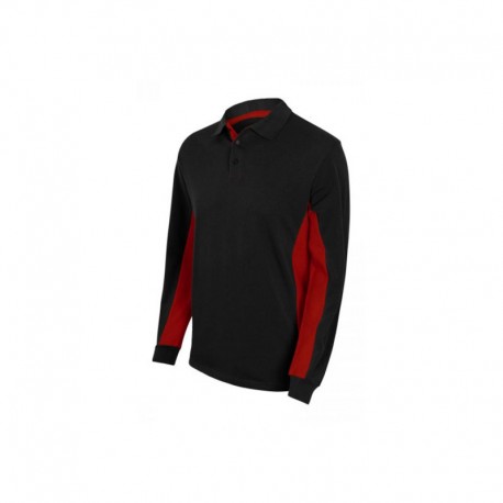 POLO BIC. ML NEGRO/ROJO VARIAS TALLAS 105514