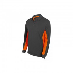 POLO BIC. ML GRIS/NARANJA VARIAS TALLAS 105514