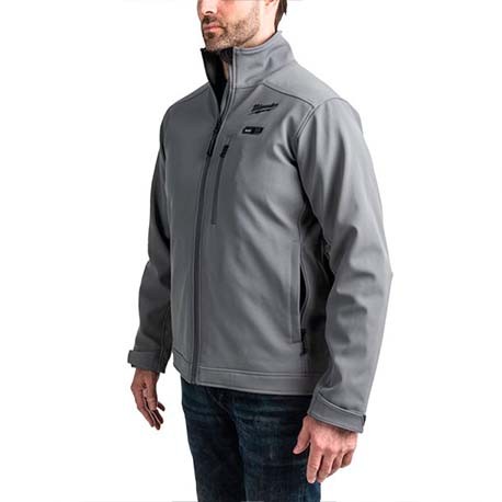 CHAQUETA TRABAJO CALEFACTADA GRIS M12 HJ GREY5-0