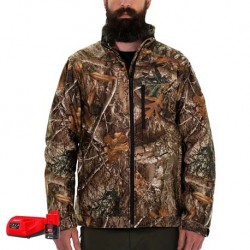 CHAQUETA CALEFACTADA + KIT BATERÍA Y CARGADOR CAMUFLAJE M12 HJ CAMO6-0 MILWAUKEE