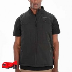 CHALECO CALEFACTADO + KIT BATERÍA Y CARGADOR HÍBRIDO GÜATEADO M12 HPVBL2-0 MILWAUKEE + KIT BATERÍA Y CARGADOR