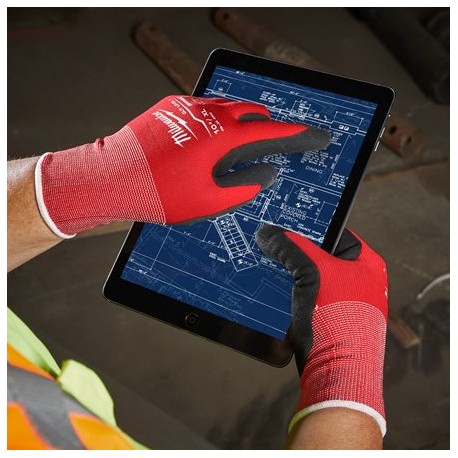 GUANTES ANTICORTE Y ANTIPINCHAZOS DE TRABAJO