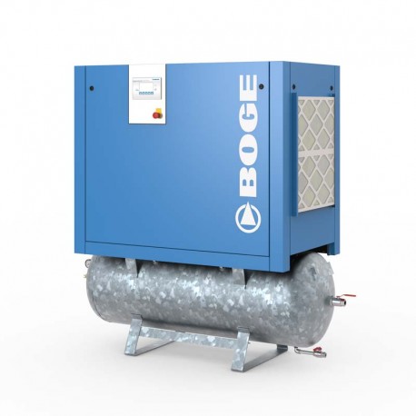 COMPRESOR DE TORNILLO 7,5BAR/10BAR/13BAR 15CV con depósito DE 500 LITROS C12-2LFR BOGE