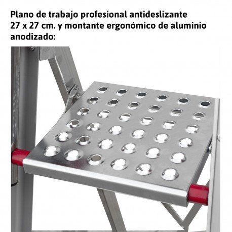 Plano de trabajo antideslizante