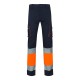 POLO AV MC 173 MARINO/NARANJA T.S