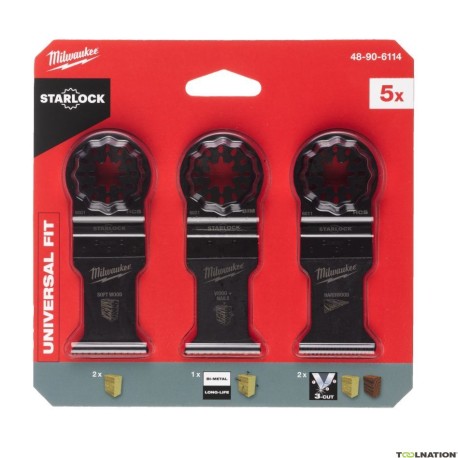 JUEGO 5 CUCHILLAS PARA MADERA