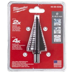 BROCA ESCALONADA 6 A 40,5MM - PASO 2-3MM