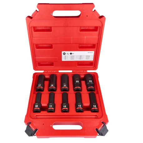 ESTUCHE 10 PIEZAS VASOS LARGOS 1/2