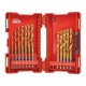 ESTUCHE 19 DE BROCAS HSS-G TIN