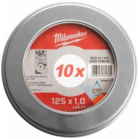 CAJA METÁLICA 10 DISCOS SCS 41/125MM