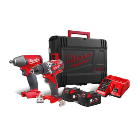 TALADRO M18FPP2AN-502X + PISTOLA IMPACTO