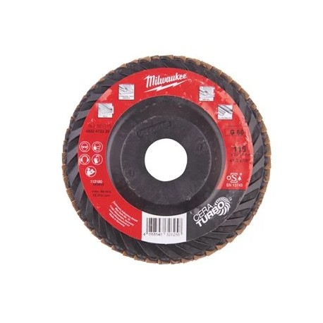 DISCO MILHOJAS CERA TURBO G60 Ø115MM