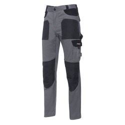 Pantalón Oregón Gris con Detalles en Negro