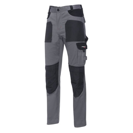 Pantalón Oregón Gris con Detalles en Negro