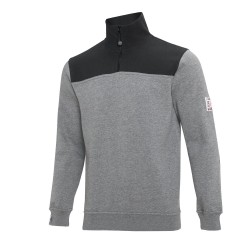 Sudadera Nebraska Gris/Negro