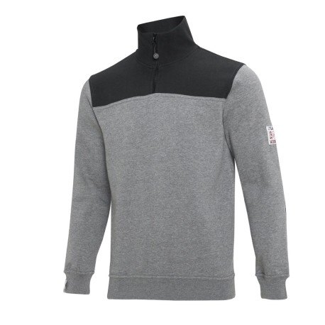 Sudadera Nebraska Gris/Negro