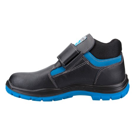 Bota de Seguridad Roble 2.0 Negra con Detalles Azules