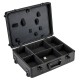 Maleta trolley de aluminio de 1 bandeja ALYCO