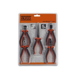 Juego de Minialicates de Precisión 5 Piezas ALYCO Naranja | Herramien