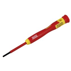 Destornillador Aislado De boca recta Con Mango Bimaterial ALYCO