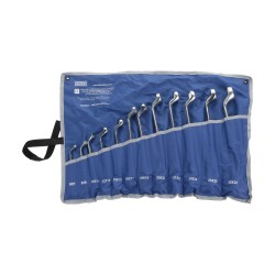 Juego De 12 Llaves De Doble Estrella Acodada. En Bolsa De Nylon ALYCO