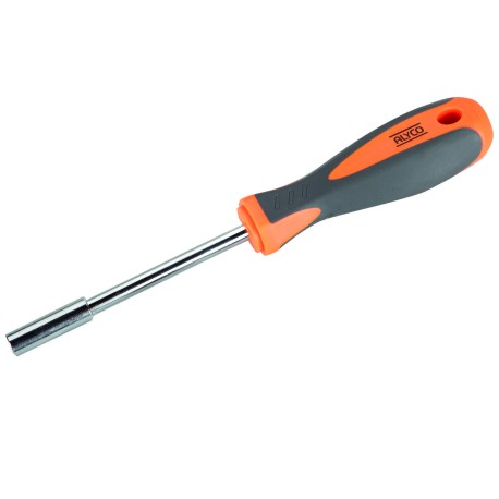 Adaptador Magnético Con Mango Para Puntas De 1/4"""" ALYCO ORANGE