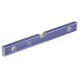 Nivel Tubular Magnético 3 Fiolas De Perfil Rectangular De Aluminio ALYCO