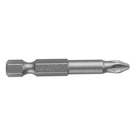 Puntas Phillips De tipo Torsión De 50 mm Con Hexágono De 1/4"""" ALYCO