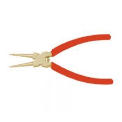 Alicate Para Arandelas Seeger Interior Boca Recta Antichispa CuBe ALYCO