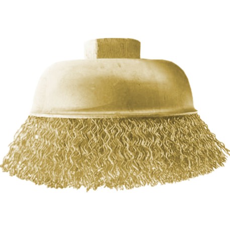 Cepillo De Taza Ondulado Antichispa Latón ALYCO