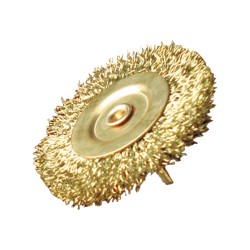 Cepillo Circular Con Vástago Antichispa Latón ALYCO