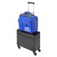 Maleta trolley de aluminio 4 ruedas y bolsa de nylon ALYCO