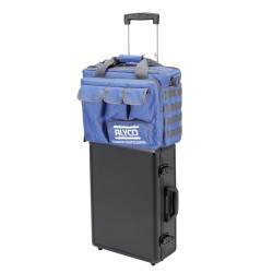 Maleta trolley de aluminio de 1 bandeja y bolsa de nylon ALYCO