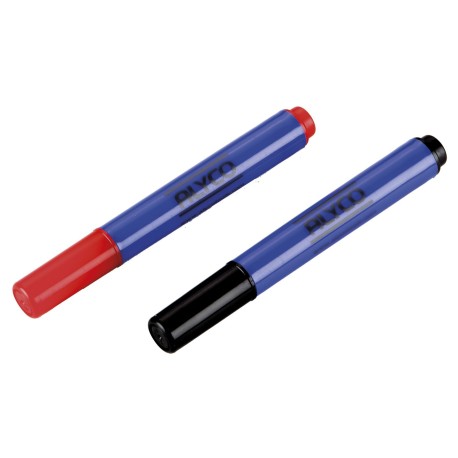 Rotulador Permanente Azul De Punta fina ALYCO