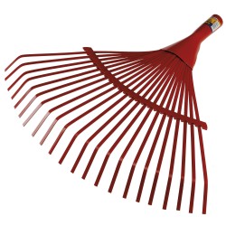 Escoba Metálica O Rastrillo Para Jardinería Con 22 Púas De 425X400 mm ALYCO