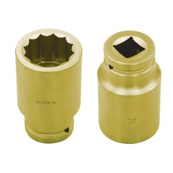 Llave de vaso De Impacto De 3/4"""". Serie Larga Antichispa AlBr ALYCO