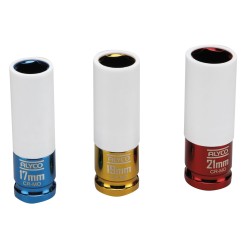 Llave de vaso De Impacto De 1/2"""" Para Ruedas ALYCO