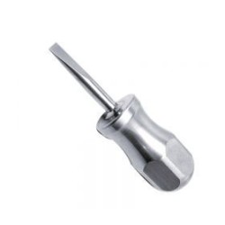 Destornillador Boca Plana Serie Corta Inoxidable